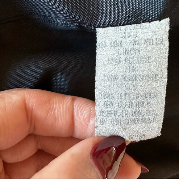 Vintage Y2K Jason Kole Wool Faux Fur Trim Belted Zip Jacket Cozy Winter Coat - Picture 11 of 16